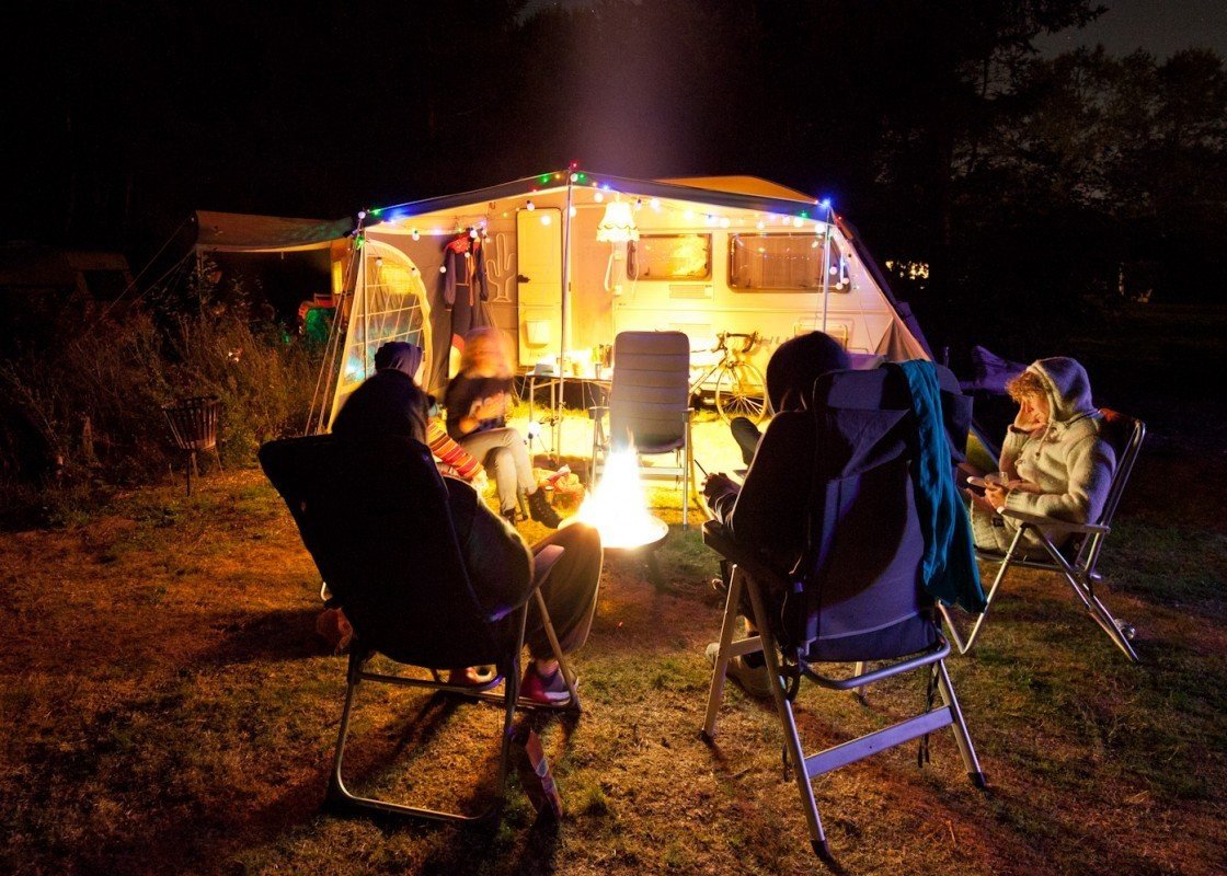 Buitenland voor de caravan 01